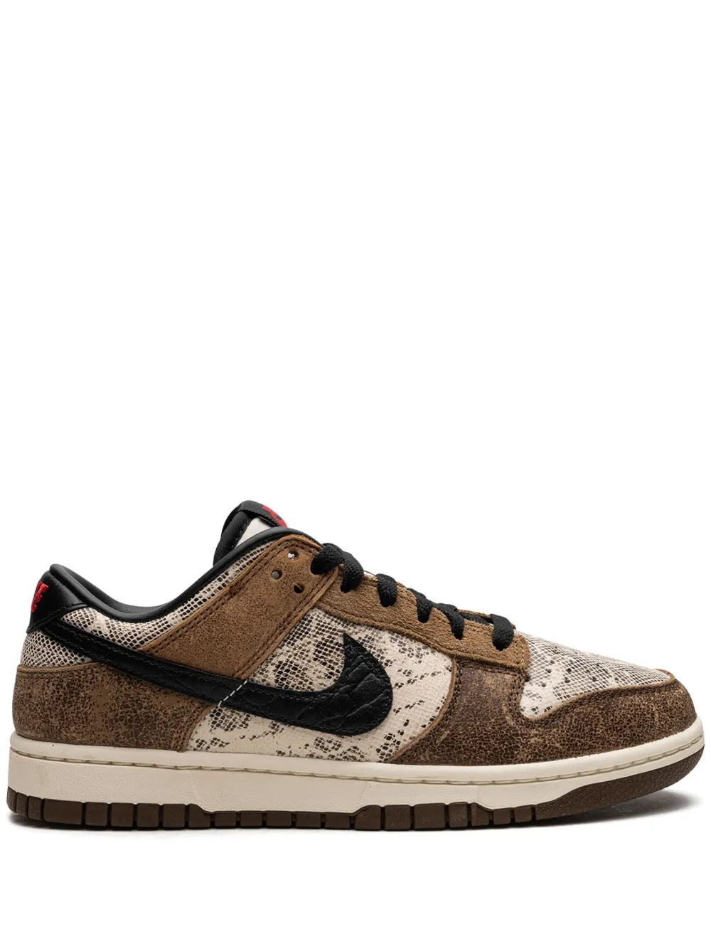 Dunk Low CoJp Premium Brown Snakeskin Sneakers