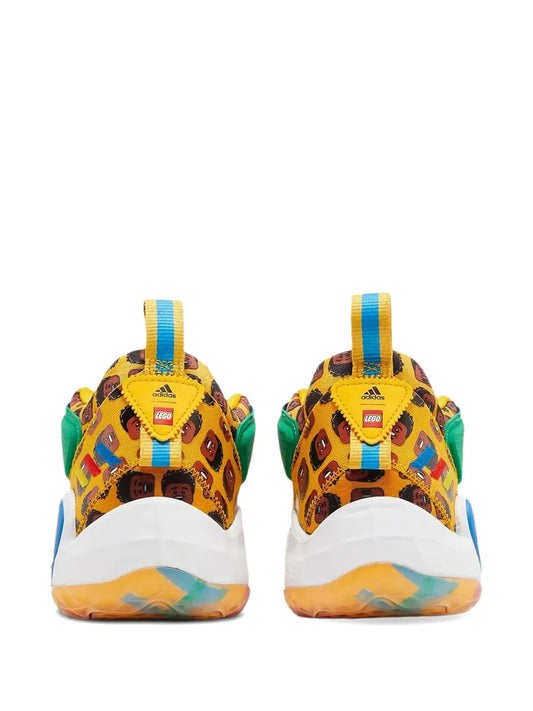 X Lego D.O.N. Issue #3 Minifig - Yellow Spida Sneakers