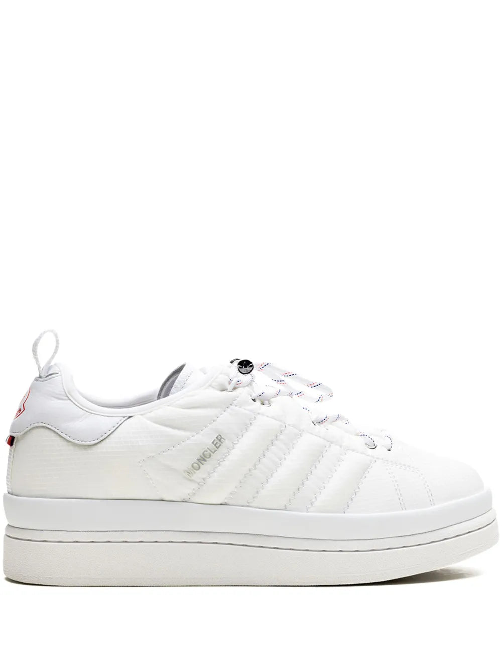 X Moncler Campus Core White Sneakers
