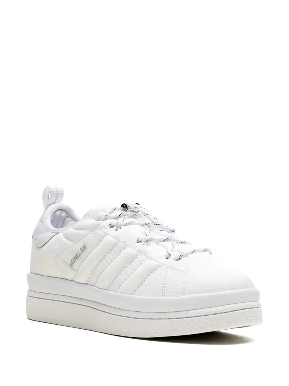 X Moncler Campus Core White Sneakers