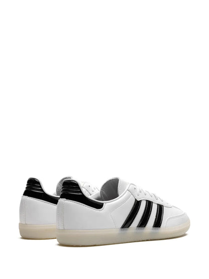 X Jason Dill Samba Patent-Leather Sneakers
