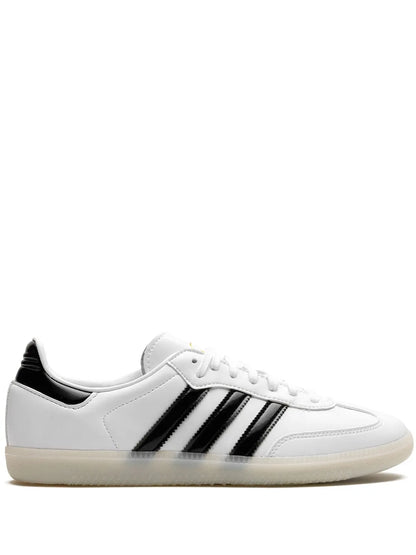 X Jason Dill Samba Patent-Leather Sneakers