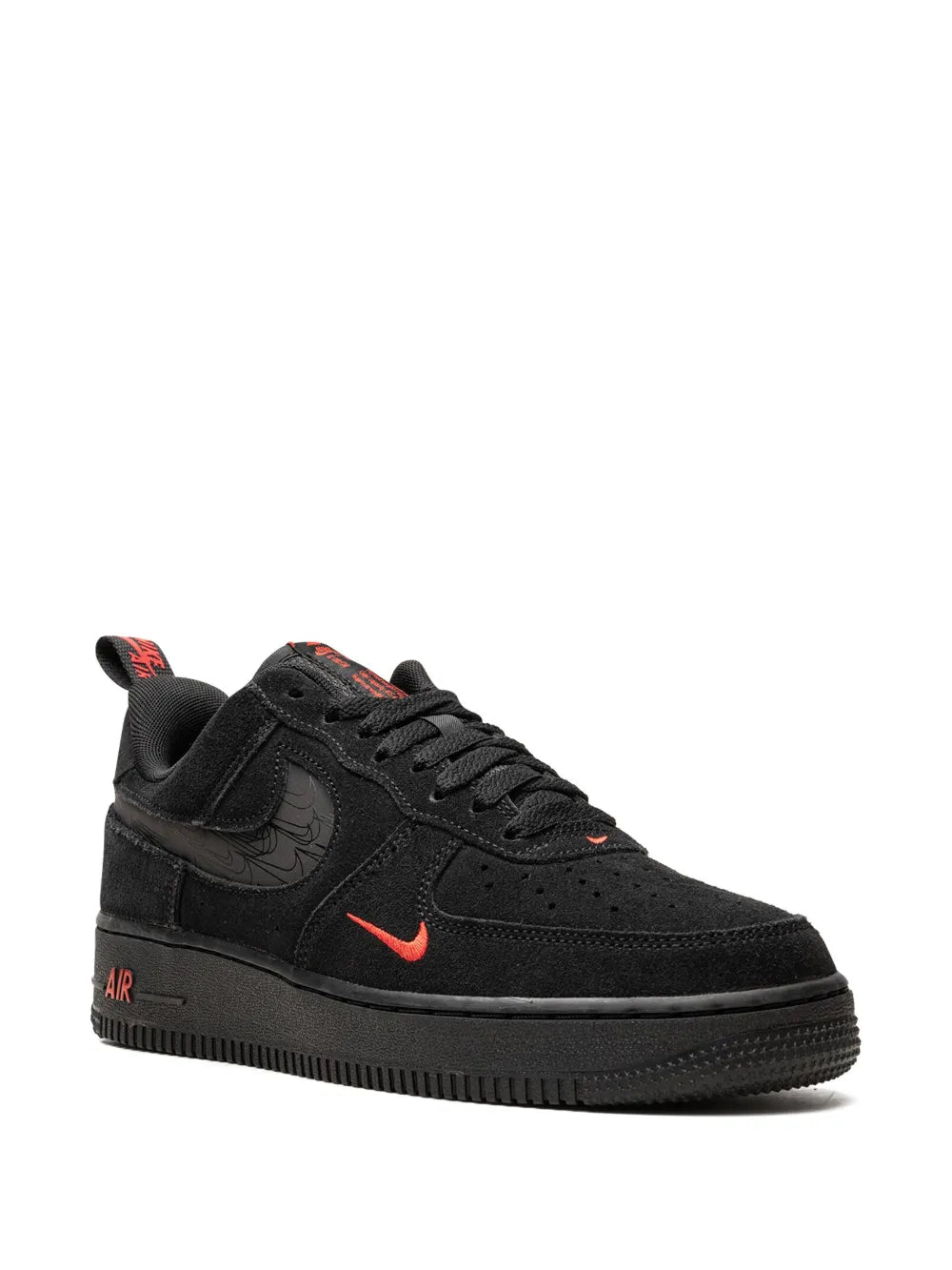 Air Force 1 Low Multi Swoosh Black/Crimson Sneakers