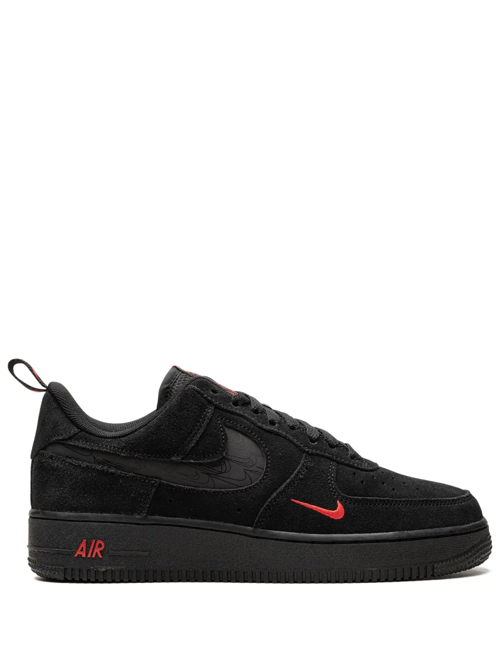 Air Force 1 Low Multi Swoosh Black/Crimson Sneakers