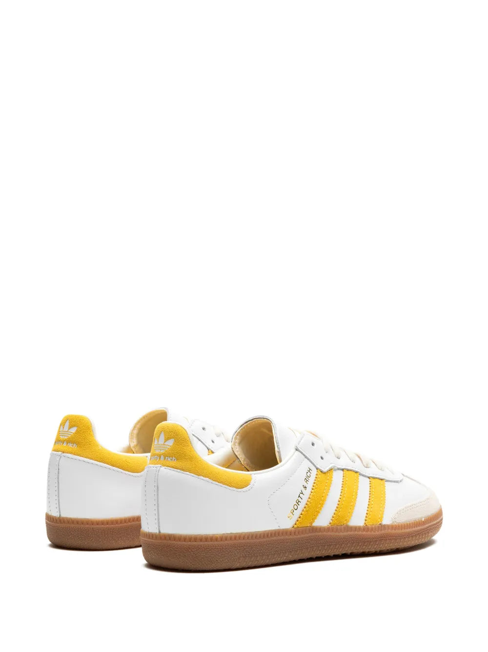 Samba Og Sporty & Rich - White Bold Gold Sneakers