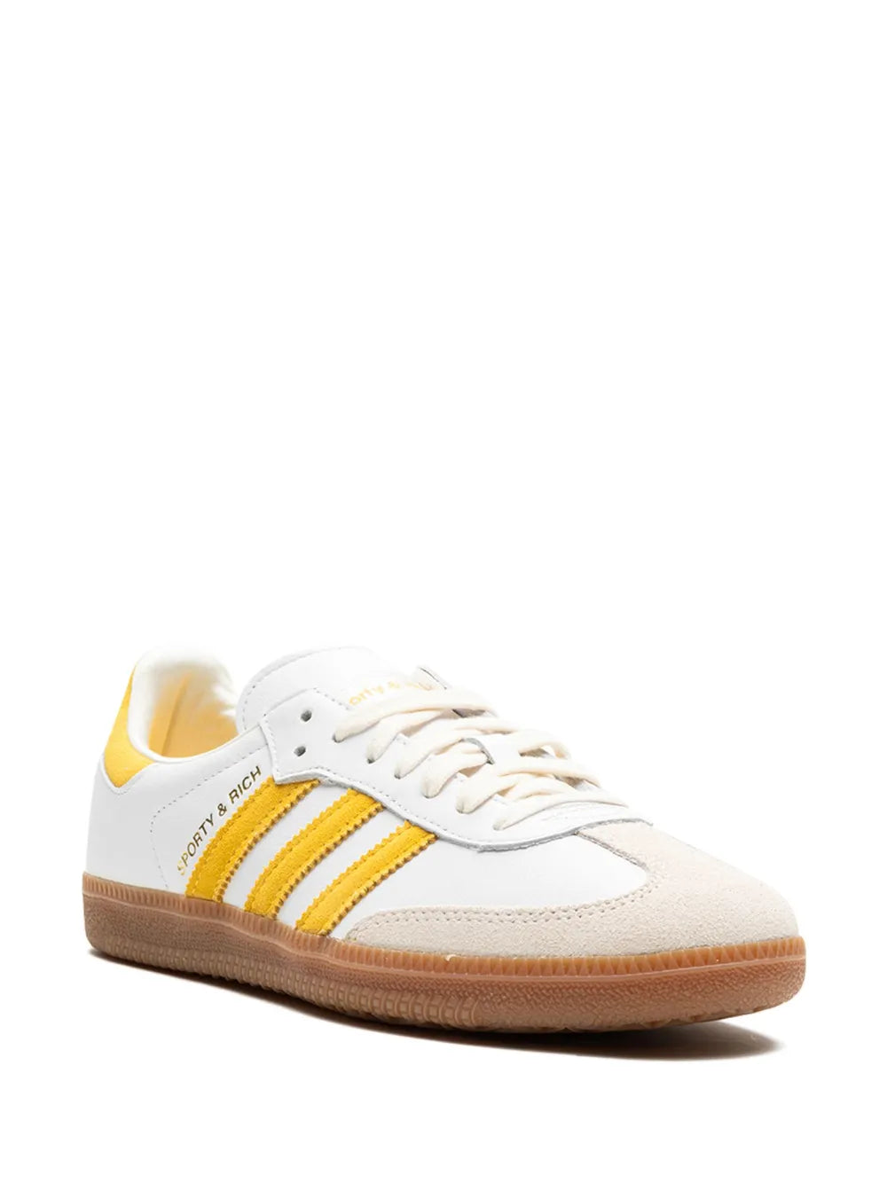 Samba Og Sporty & Rich - White Bold Gold Sneakers