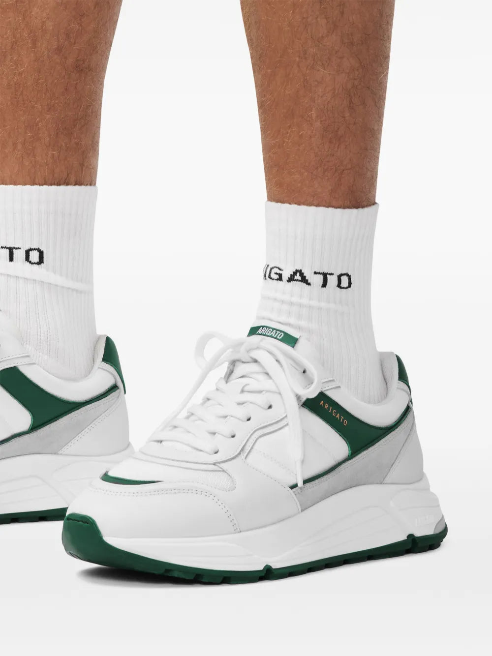 Axel Arigato Rush Panelled Lace-Up Sneakers