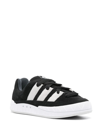 Adimatic Embroidered-Logo Sneakers