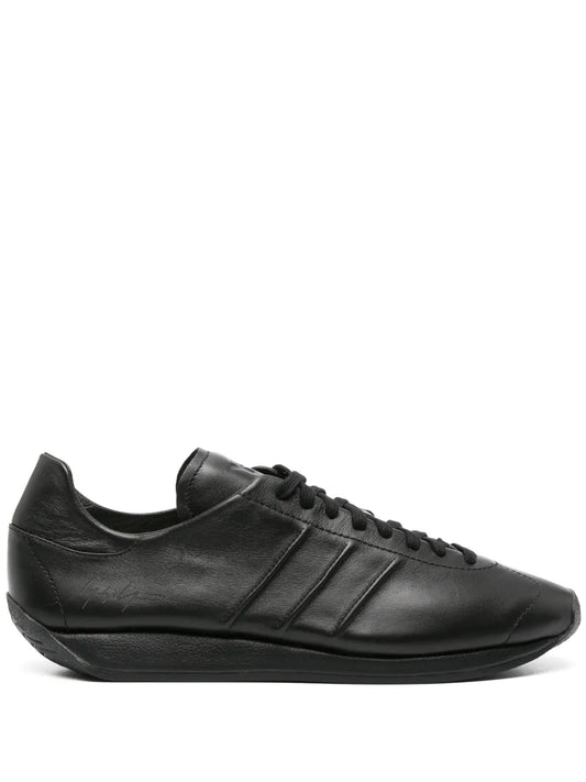 Y-3 X Country Leather Sneakers