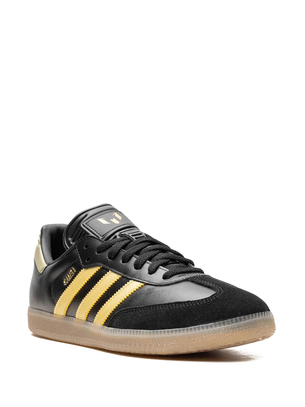 X Lionel Messi Samba Black/Gold Sneakers