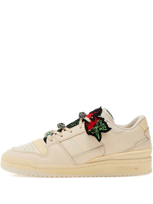 X Footshop Quell Beats Rose-Embellished Sneakers