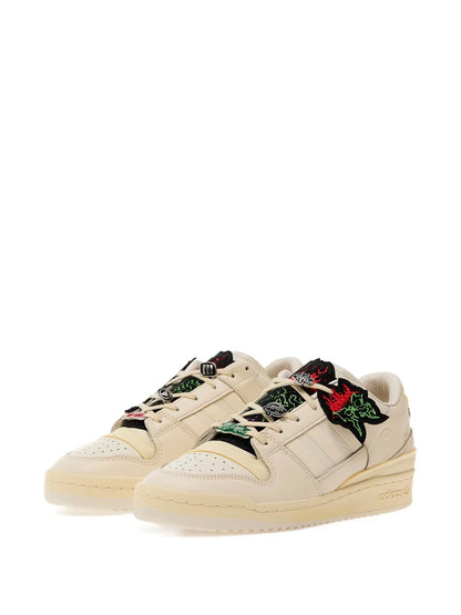 X Footshop Quell Beats Rose-Embellished Sneakers