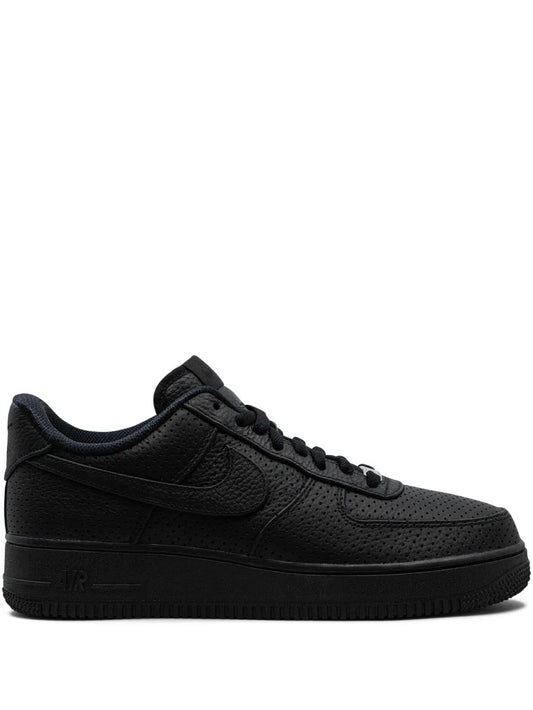 Air Force 1 Low Sp Triple Black Perforated Sneakers