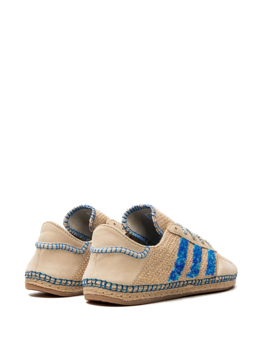 X Clot Gazelle Linen Khaki/Light Blue Sneakers