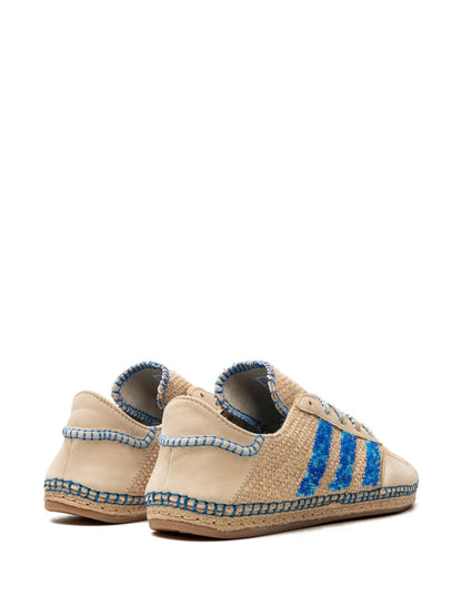 X Clot Gazelle Linen Khaki/Light Blue Sneakers