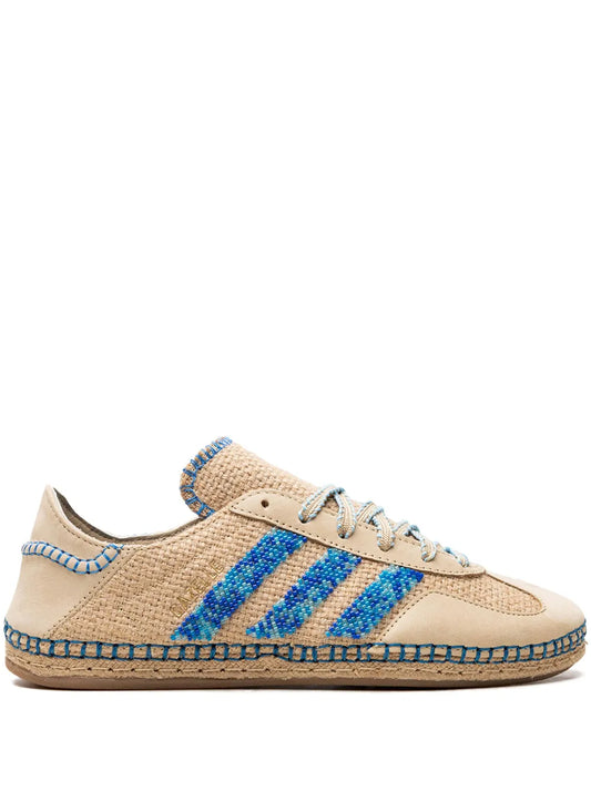 X Clot Gazelle Linen Khaki/Light Blue Sneakers