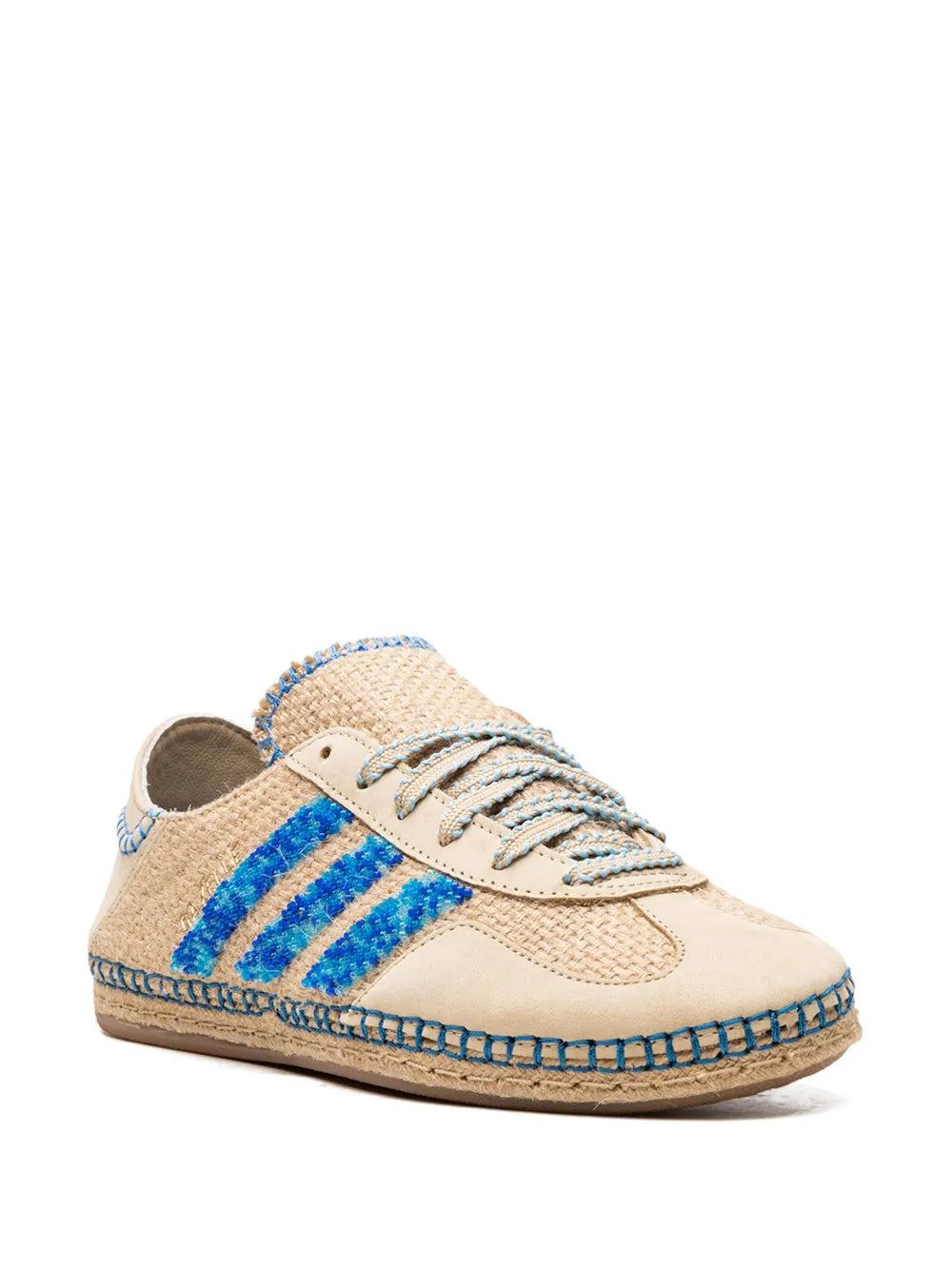 X Clot Gazelle Linen Khaki/Light Blue Sneakers