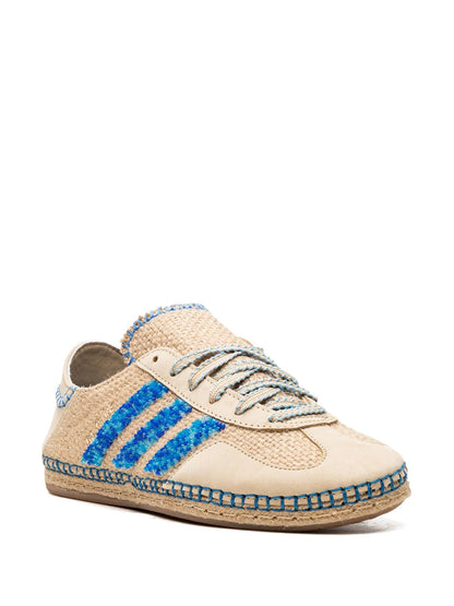 X Clot Gazelle Linen Khaki/Light Blue Sneakers