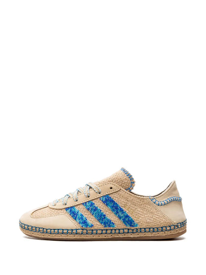 X Clot Gazelle Linen Khaki/Light Blue Sneakers