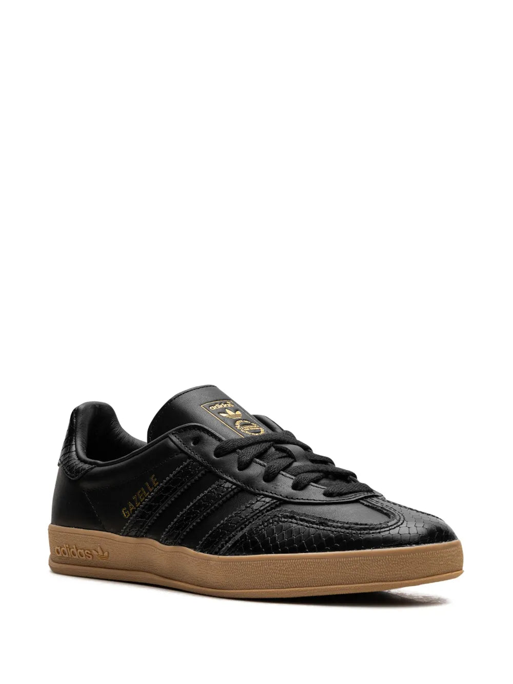 X Gazelle Indoor Core Black/Snakeskin Sneakers