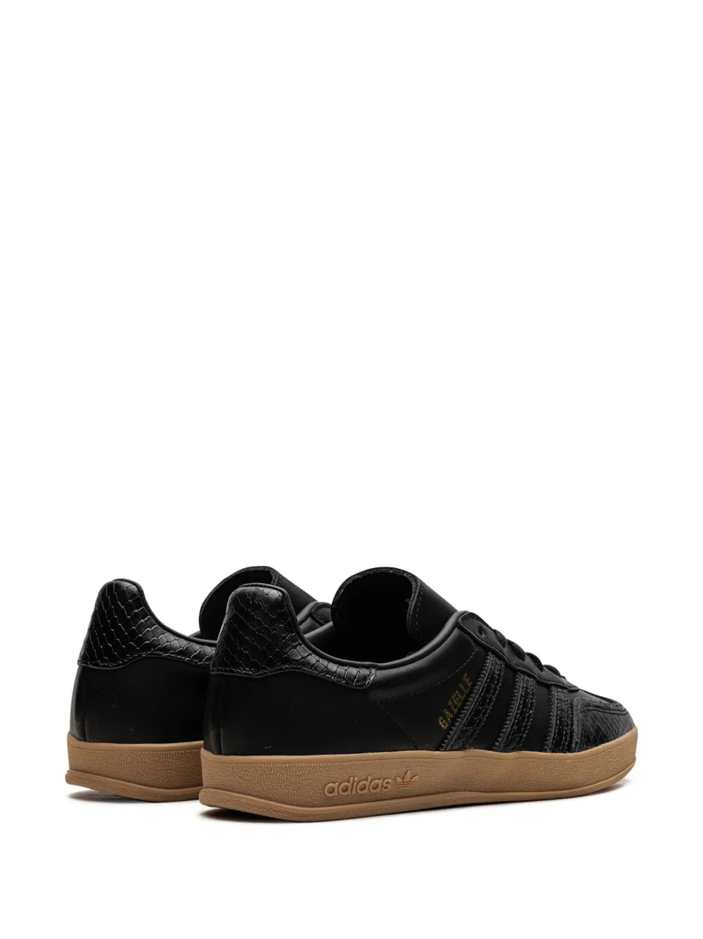 X Gazelle Indoor Core Black/Snakeskin Sneakers