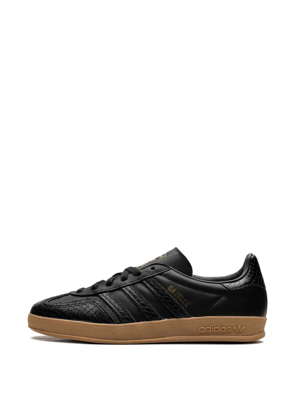 X Gazelle Indoor Core Black/Snakeskin Sneakers