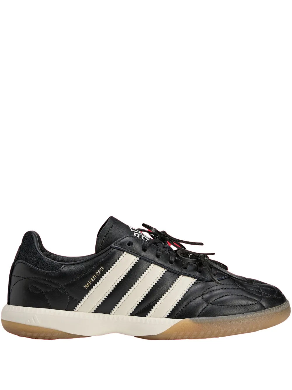 X Naked X Maha Samba Millenium Black Sneakers