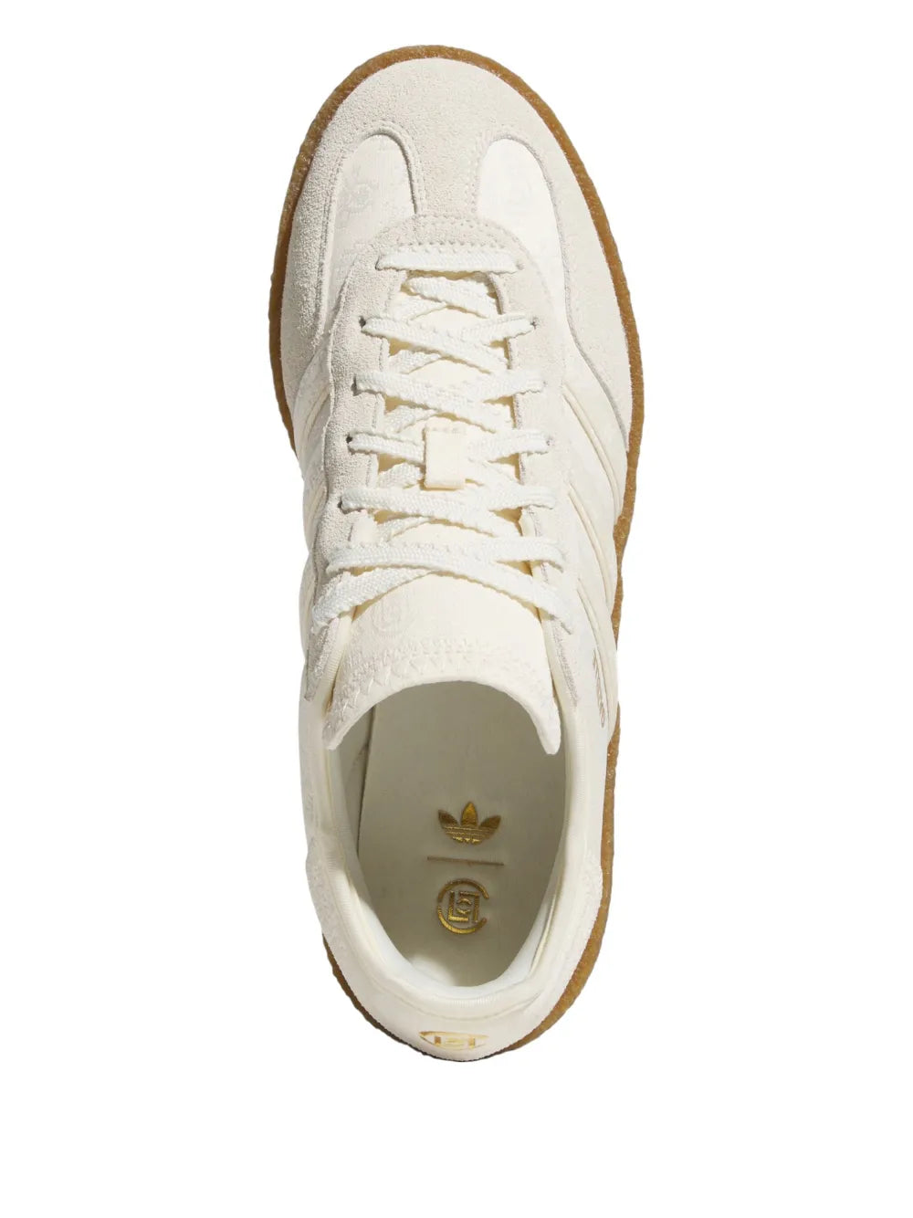 X Edison Chen Gazelle Clot Lace-Up Sneakers