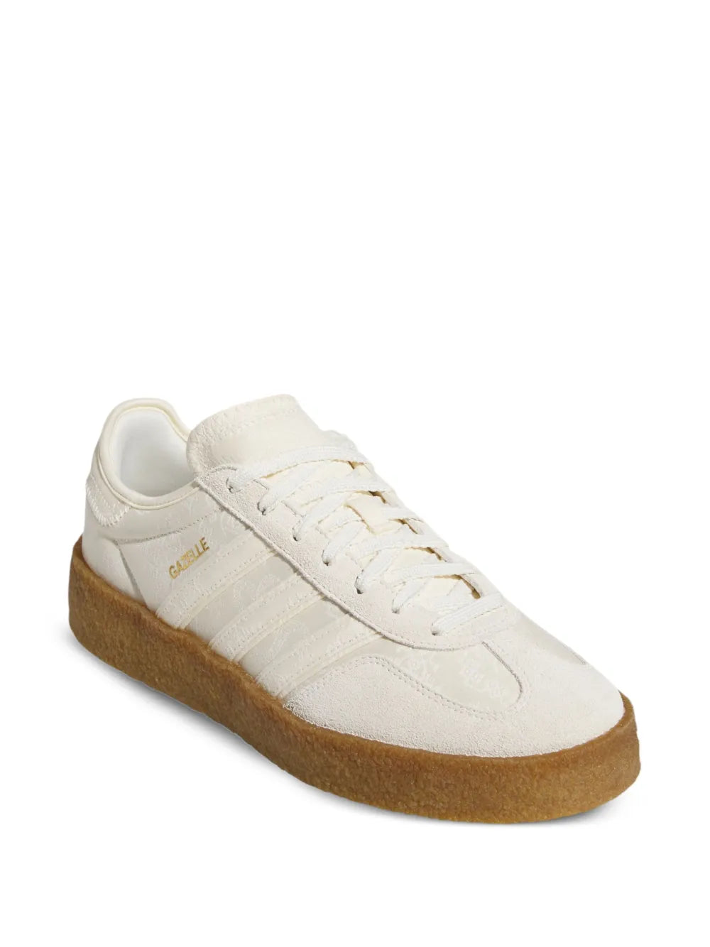 X Edison Chen Gazelle Clot Lace-Up Sneakers