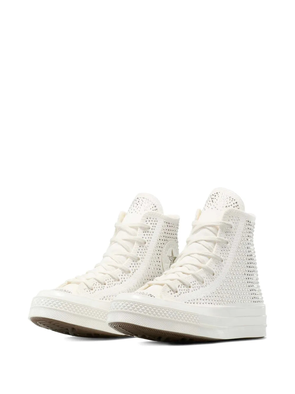 Converse Chuck 70 Hi Swarovski White Sneakers