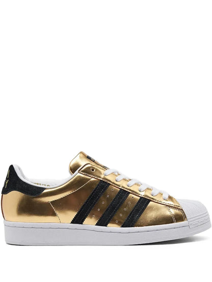Superstar 50Th Anniversary Liquid Gold Sneakers