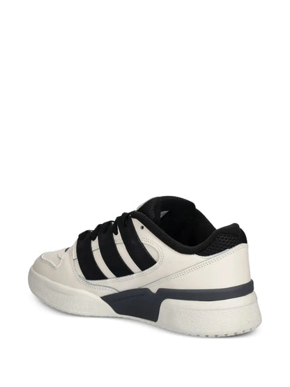 Three-Stripes Leather Trainers