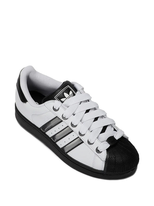 Superstar Ii Shell-Toe Striped Sneakers