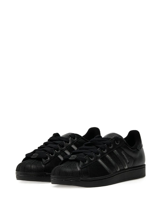 Superstar Ii Shell-Toe Three-Stripe Sneakers