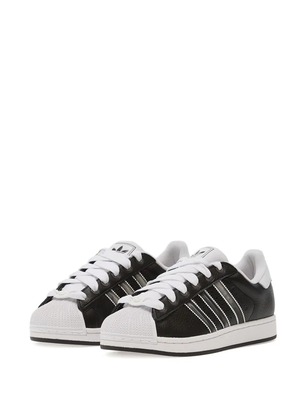 Shell-Toe Three-Stripe Trainers
