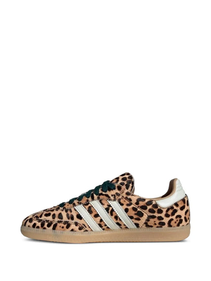 Samba Og Leopard-Print Three-Stripe Sneakers