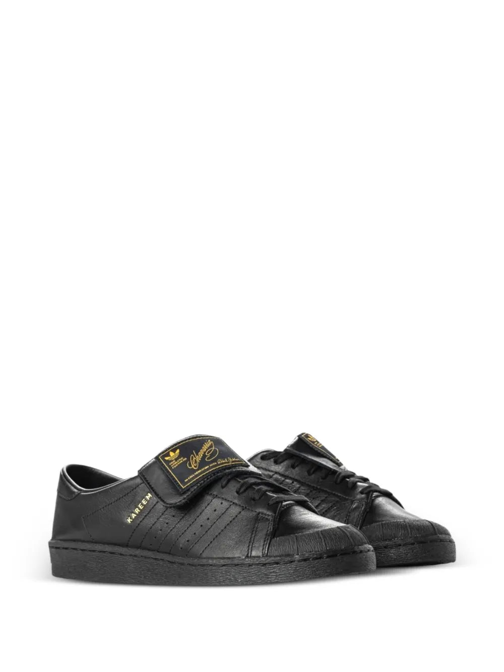 Willy Chavarria X Kareem Double-Strap Leather Sneakers
