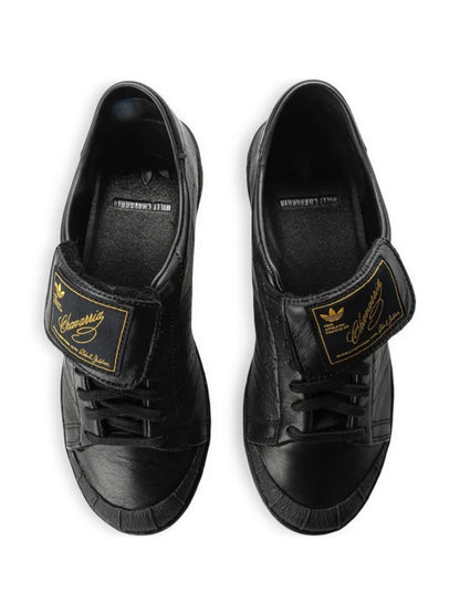 Willy Chavarria X Kareem Double-Strap Leather Sneakers