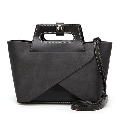 Retro Leather Handbag for Women | Portable Mother Bag & Crossbody Shoulder Bag | New Fashion from Guangzhou