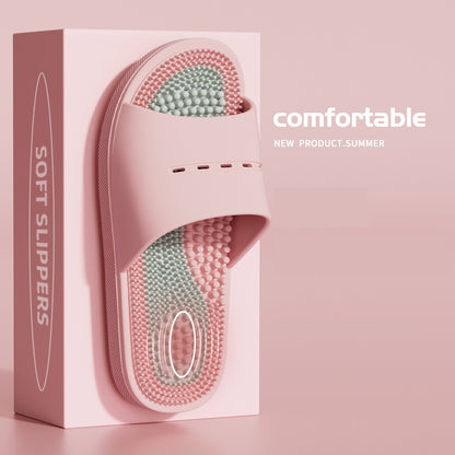 Massage Slippers For Men Summer Indoor Home And Bathroom Use Foot Acupressure Slippers With Non-slip Soles For Men