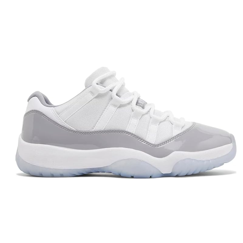  Air Jordan 11 Retro Low White University Blue Cement Grey