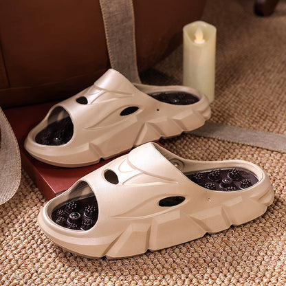 Mens Health-focused Casual Slippers For Home And Outdoor Wear