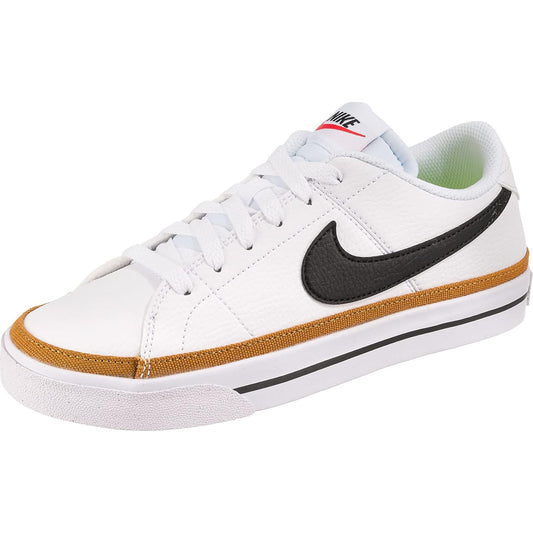  Women's Gymnastics Shoes White Black Desert Ochre Team Orange
