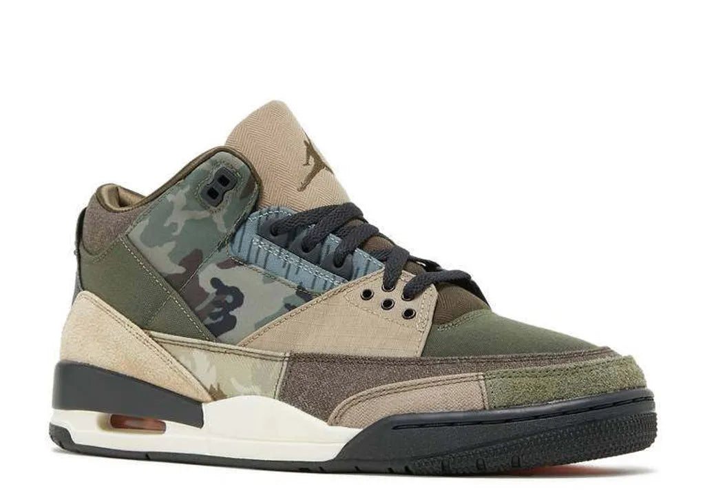  Air Jordan 3 Retro Shoes Multi-Camo